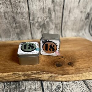 Geldgeschenk  18. Geburtstag Geschenkdose
