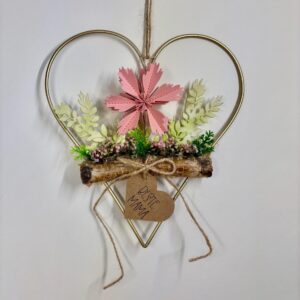 Geschenke für Mama, Muttertag Geschenk, Kranz Personalisierbar, Oma Türkranz