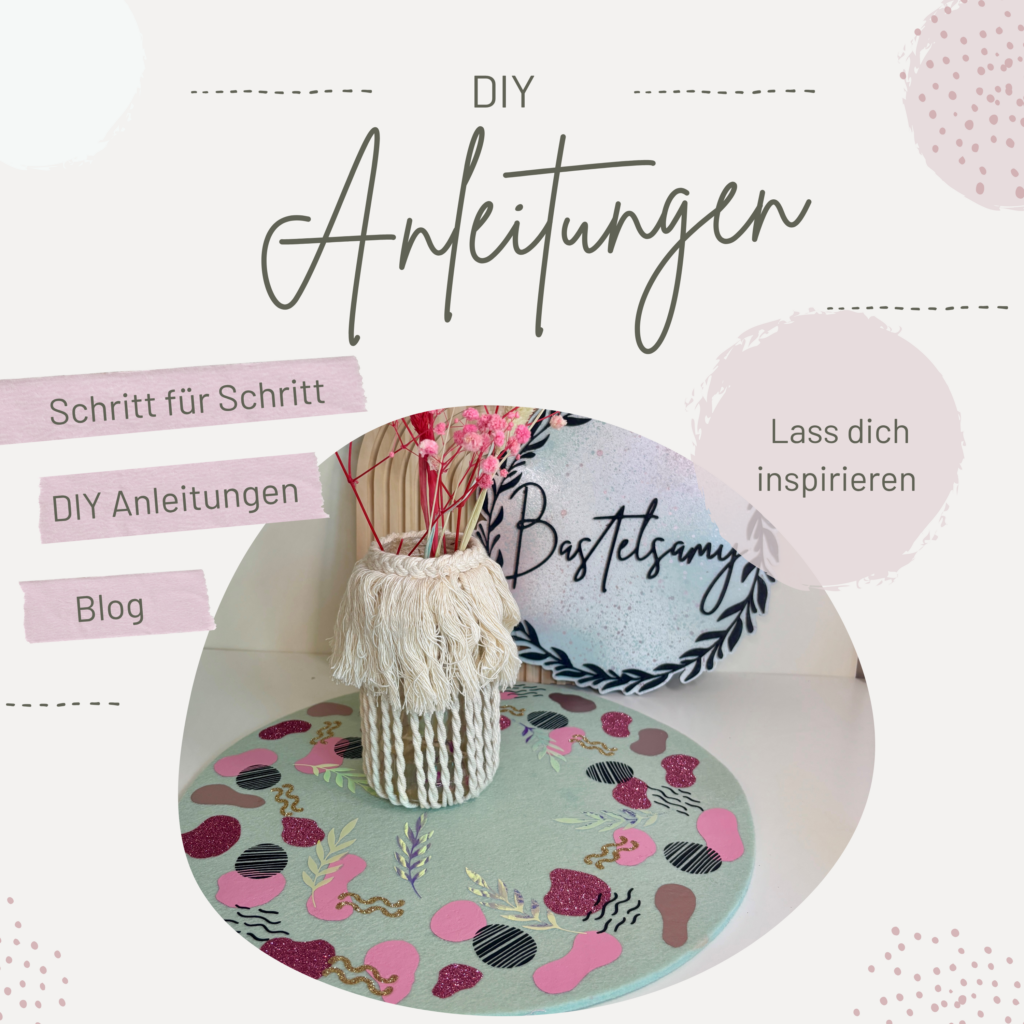 Schritt für schritt Anleitung um selbst kreativ zu werden DIY techniken leicht erklärt